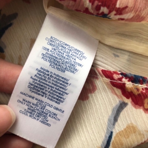 Sheer Floral Chaps Blouse - Picture 2 of 6